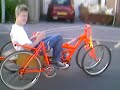quacycle, homemade. (four wheeled bike)