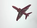 Farnborough Air Show 2008. Red Arrow landing Farnborough Air Show 2008. Red Arrow landing