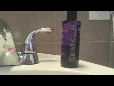 how to use special effects hair dye