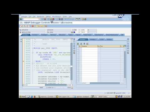 how to define background job in sap