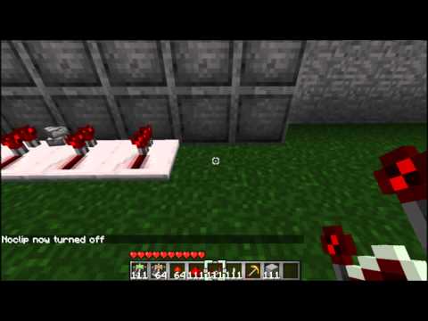 how to make a letter v in minecraft