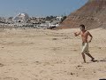 sweet flips on the beach