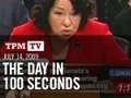 The Day in 100 Seconds: Judicial Temperament