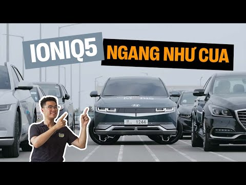 Xem Hyundai Ioniq 5 đi ngang và xoay 360 độ, biến người lái kém nhất cũng trở nên Pro
