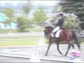 FEI Freestyle, Intermediate 1. Connie Clermont riding Emma FEI Freestyle, Intermediate 1. Connie Clermont riding Emma