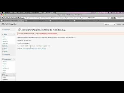 how to search wordpress