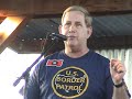 TJ Bonner speaks on behalf of 20,000 Border Patrol Agents