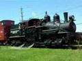 Shay Locomotive leaves