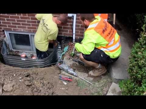 how to drain window well