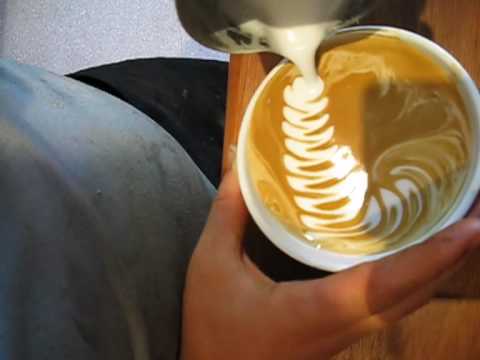 the latte zoo- (mixed animal latte pours)