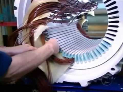 motor - Bobinado y montaje de los motores eléctricos.