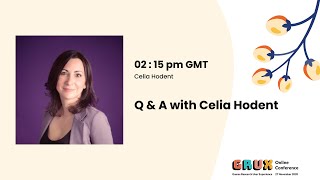 QnA with Celia Hodent, Consultant, hosted by Emma Varjo