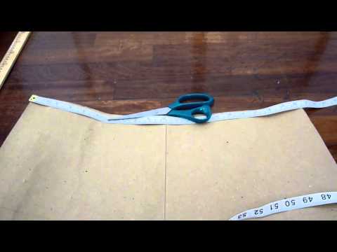 how to line a skirt with a vent