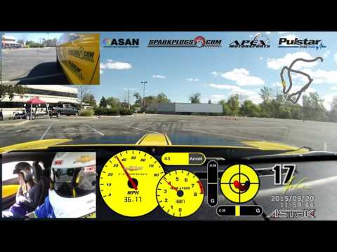 Indy SCCA Solo Points Event 8, Run 6, Sept. 20th, 2015