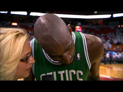 KG after the BIG ECF Game 5 win!
