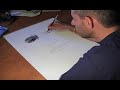 Self Portrait drawing by Carlos Aleman