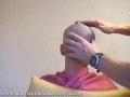 Extreme haircut - hair fetish model Extreme haircut - hair fetish model