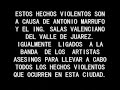EL CULPABLE DEL MASACRE DE ESTUDIANTES EN JUAREZ....ANTONIO MARUFO Y EL INGE. SALAS VALENCIANO DEL VALLE DE JUAREZ