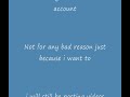 New Account