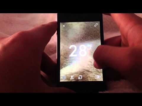 how to enable front flash on snapchat