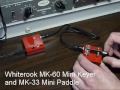 MK-33 Mini Paddle with MK-60 Mini Keyer for QRP Portable