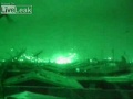 Blackhawk helicopter on night gun run