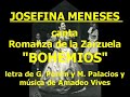 JOSEFINA MENESES canta de la Zarzuela 