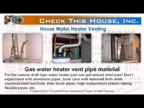 how to vent a garage heater