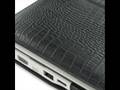 videos de PDair Leather Case for Acer Aspire one AOA-110 (Linux/8GB SSD) - Book Type (Black/Crocodile Pattern)