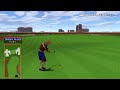 Golden Tee Great Shot on Monument Valley!