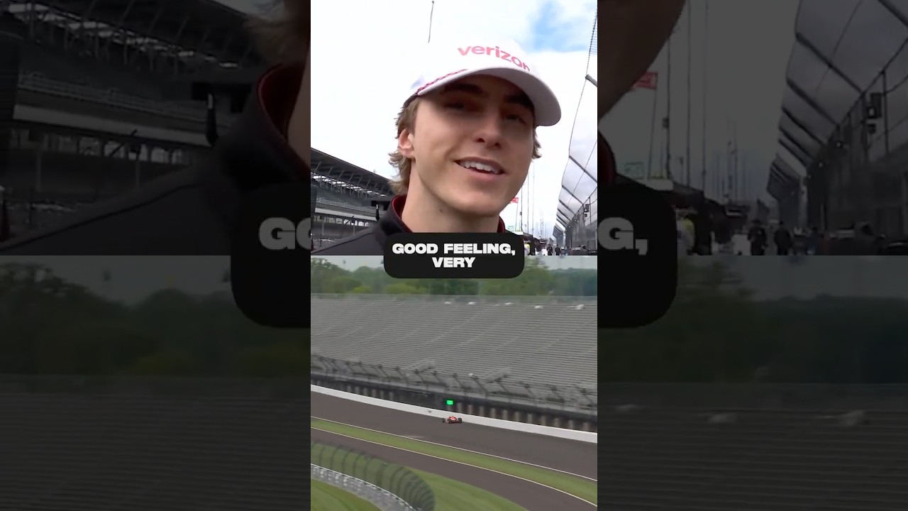 David Malukas is loving life at Team Penske ❤️ #indycar #racing #indy500