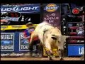 Round 4 J.B. Mauney falls off Flat Creek