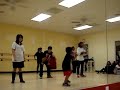 Walking on the moon part 2- finish choreo grounp 2
