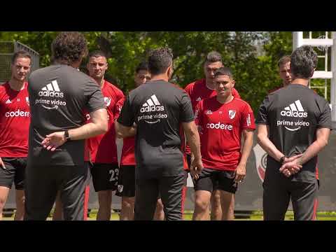 Marcelo Gallardo en River Camp | El último entrenamiento en Ezeiza 