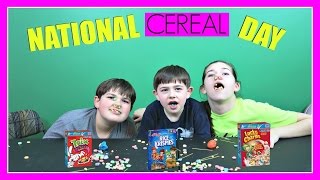 HAPPY NATIONAL CEREAL DAY!