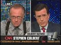 Stephen Colbert Larry King [2 of 4] 4/14/08