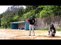 寿　の４番　ノリオのバッチングです。まさにデストラーデを彷彿させるパワーです