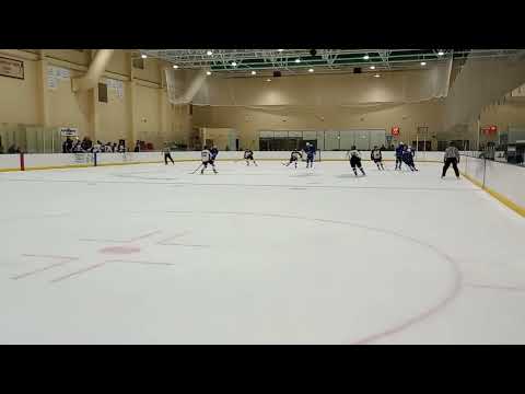 2023-11-18 Varsity Scoring Chance, D Zone Faceoff Win, Strong Side Z Entry 1on1, Net Shot vs ELPS