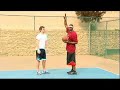 Fronting is a defensive basketball technique used to guard against the pass between two offensive players. Guard a tall player with tips from an experienced basketball player in this free video on basketball defense.