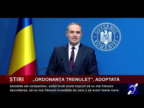 Ordonanța trenuleț, adoptată