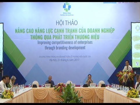 Nâng cao năng lực cạnh tranh của doanh nghiệp thông qua phát triển thương hiệu 