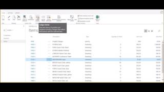 What is an Item Ledger Entry in Dynamics 365 for Financials - Project Madeira