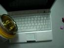 Drop dirt and water on Asus Eee PC