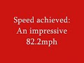 Speed trials at the Little Morecambe Steam railway