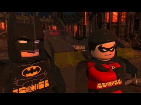 LEGO Batman 2: DC Super Heroes (3DS) - 100% Free Play Guide #3 - Arkham Estate