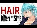 View 30 Anime Female Hair Reference Drawing