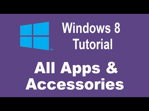 how to locate accessories in windows 8