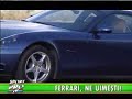 Ferrari Scaglietti burning in flames