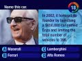 Game Wave Trivia - Name this car.