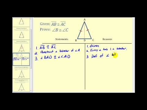 how to prove geometric theorems